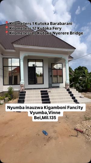 Nyumba ya vyumba vinne inauzwa Kigamboni Fani City, Dar Es Salaam