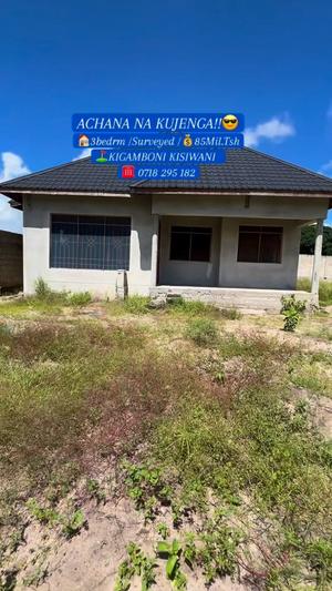 3 Bedrooms House for Sale in Kigamboni Kisiwani, Dar Es Salaam (500 sqm)