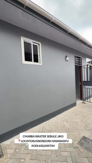 Nyumba ya chumba kimoja inapangishwa Kinondoni Hananasifu, Dar Es Salaam