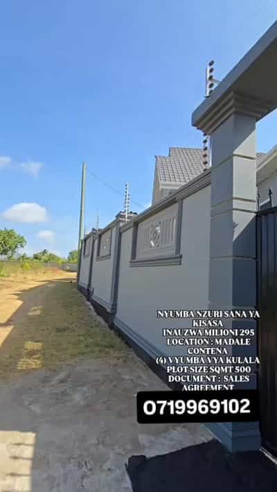 4 Bedrooms House for Sale in Madale Contena, Dar Es Salaam (500 sqm)