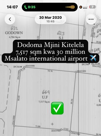 Farm for Sale in Dodoma (7500 sqm) Farm for Sale in Dodoma (7500 sqm)