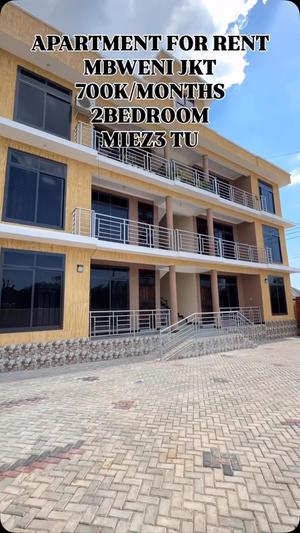 Apartment ya vyumba viwili inapangishwa Mbweni Jkt, Dar Es Salaam