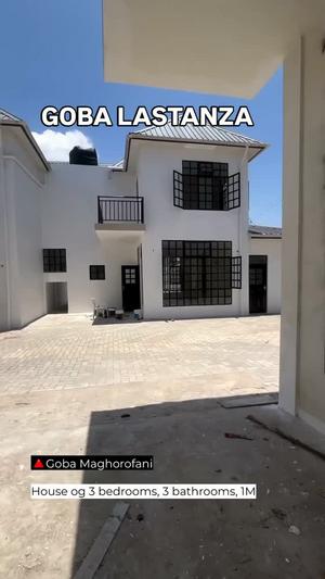 Apartment ya vyumba vitatu inapangishwa Goba Maghorofani, Dar Es Salaam
