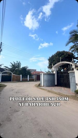 Kiwanja kinauzwa Baharibeach, Dar Es Salaam sqm 850 Kiwanja kinauzwa Baharibeach, Dar Es Salaam sqm 850