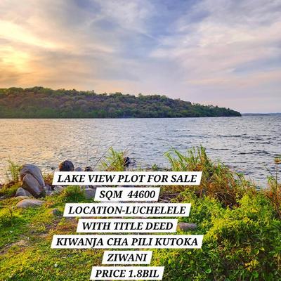 Residential Plot for Sale in Nyegezi - Luchelele, Mwanza (44600 sqm) Residential Plot for Sale in Nyegezi - Luchelele, Mwanza (44600 sqm)