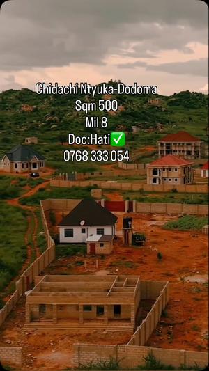 Kiwanja kinauzwa Dodoma Mjini
