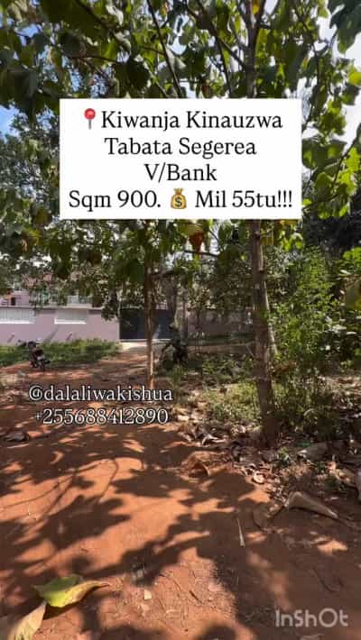 Kiwanja kinauzwa Tabata Segerea Macedonia, Dar Es Salaam (900 sqm)