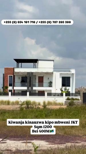 Plot for sale in Mbweni Jkt, Dar Es Salaam sqm 1200 Plot for sale in Mbweni Jkt, Dar Es Salaam sqm 1200