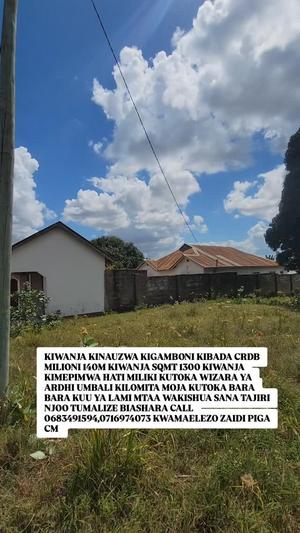 Kiwanja kinauzwa Kibada, Dar Es Salaam