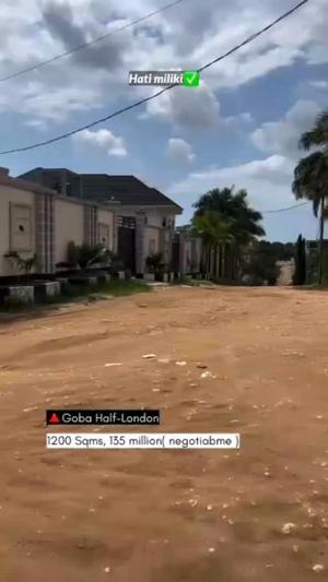 Plot for sale in Goba Half London, Dar Es Salaam sqm 1200 Plot for sale in Goba Half London, Dar Es Salaam sqm 1200