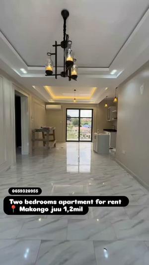 Nyumba/Apartment ya vyumba viwili inapangishwa Makongo Juu, Dar Es Salaam