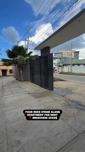 Nyumba/Apartment ya vyumba vinne inapangishwa Mikocheni, Dar Es Salaam
