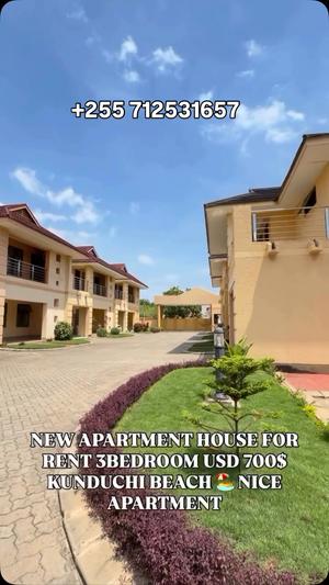 3 Bedrooms House for Rent in Kunduchi Beach, Dar Es Salaam