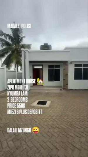 2 Bedrooms Apartment for Rent in Madale Police, Dar Es Salaam