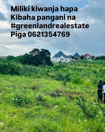 Viwanja vinauzwa Kibaha Mile Moja Pangani, Pwani (400 sqm)