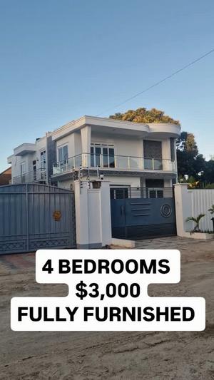 4 Bedrooms Furnished House for Rent in Mikocheni, Dar Es Salaam