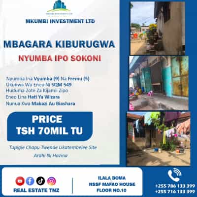 Nyumba inauzwa Kiburugwa, Dar Es Salaam