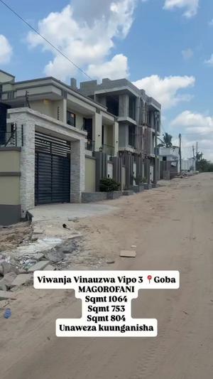 Residential Plot for Sale in Goba Magorofani, Dar Es Salaam (804 sqm)