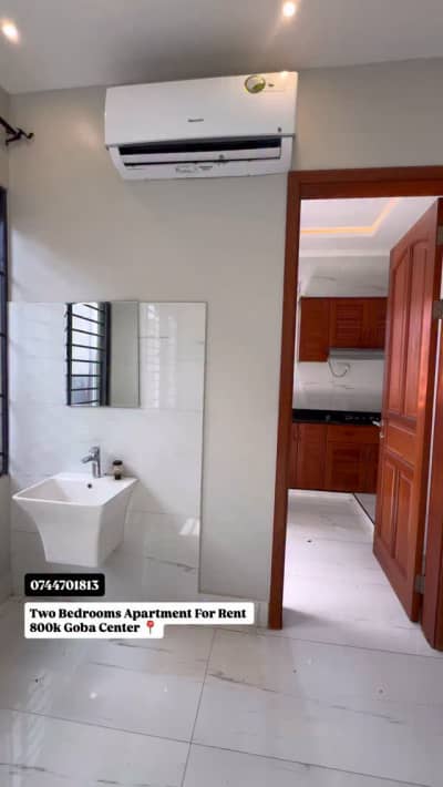 Nyumba/Apartment ya vyumba viwili inapangishwa Goba, Dar Es Salaam