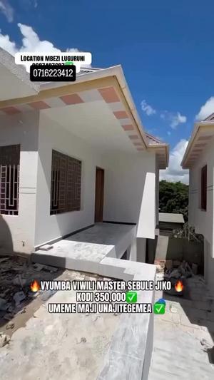 Nyumba ya vyumba viwili inapangishwa Mbezi Luguruni, Dar Es Salaam