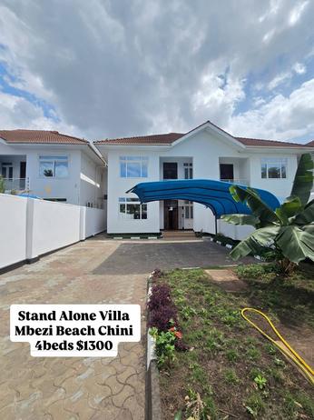 Villa ya vyumba vinne inapangishwa Mbezi Beach, Dar Es Salaam