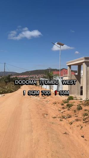 Kiwanja kinauzwa Iyumbu West, Dodoma sqm 700