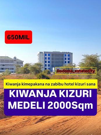 Kiwanja kinauzwa Medeli, Dodoma (2000 sqm) Kiwanja kinauzwa Medeli, Dodoma (2000 sqm)