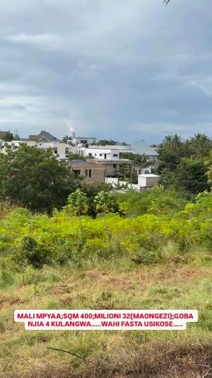 Residential Plot for Sale in Goba, Dar Es Salaam (400 sqm) Residential Plot for Sale in Goba, Dar Es Salaam (400 sqm)