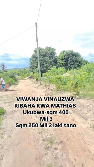 Plots for sale in Kibaha Kwa Mathias, Pwani