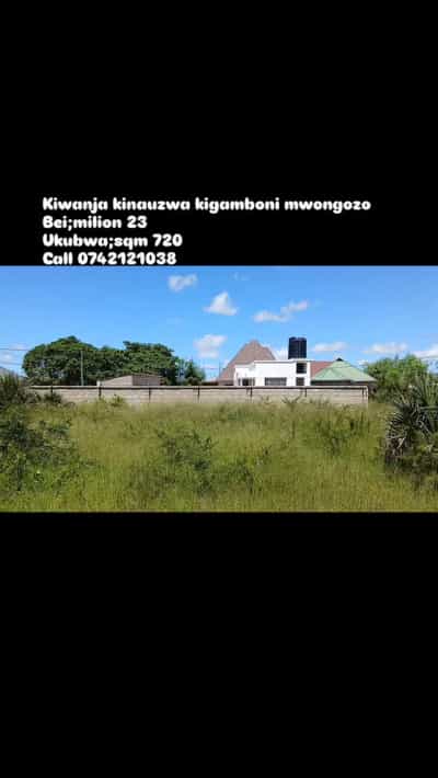 Kiwanja kinauzwa Kigamboni Mwongozo, Dar Es Salaam sqm 720