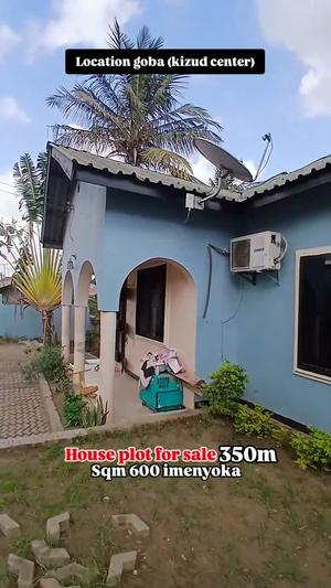 Kiwanja kinauzwa Goba Magorofan Kizud Center, Dar Es Salaam (600 sqm) Kiwanja kinauzwa Goba Magorofan Kizud Center, Dar Es Salaam (600 sqm)