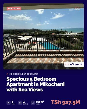 5 Bedrooms Apartment for Sale in Mikocheni, Dar Es Salaam 5 Bedrooms Apartment for Sale in Mikocheni, Dar Es Salaam