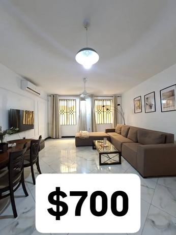 Apartment (Furnished) ya vyumba viwili inapangishwa Mikocheni, Dar Es Salaam
