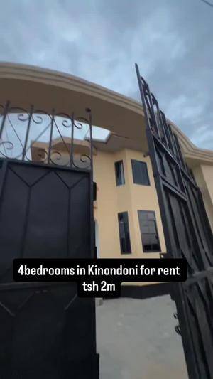 Apartment ya vyumba vinne inapangishwa Kinondoni, Dar Es Salaam