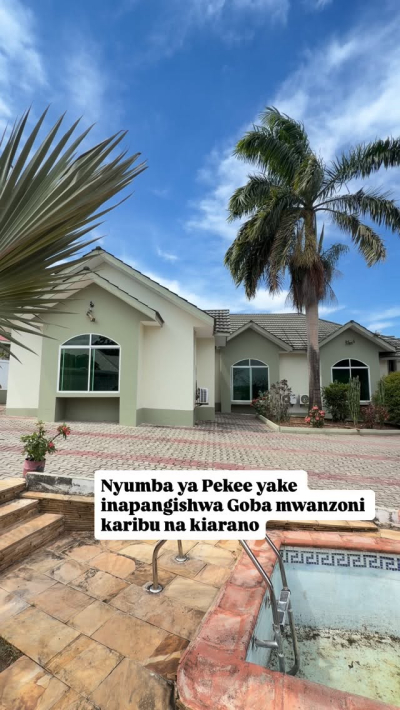 Nyumba ya vyumba vitatu inauzwa Mbezi, Dar Es Salaam