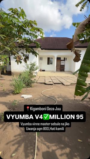 Nyumba ya vyumba vinne inauzwa Dar Es Salaam (800 sqm) Nyumba ya vyumba vinne inauzwa Dar Es Salaam (800 sqm)