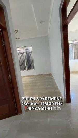 Nyumba/Apartment ya vyumba viwili inapangishwa Sinza Mori, Dar Es Salaam