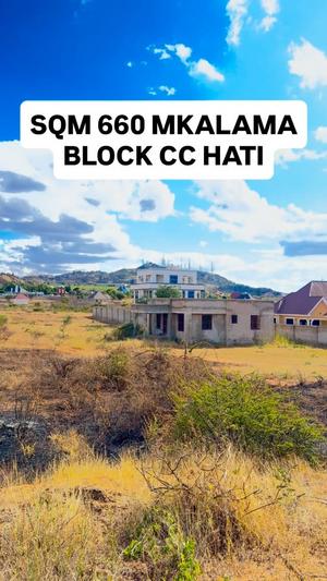 Plot for sale in Mkalama Block Cc, Morogoro sqm 668 Plot for sale in Mkalama Block Cc, Morogoro sqm 668