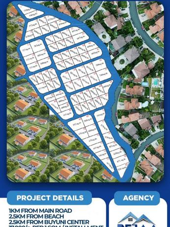 Residential Plots for Sale in Kigamboni Buyuni, Dar Es Salaam (400 sqm)