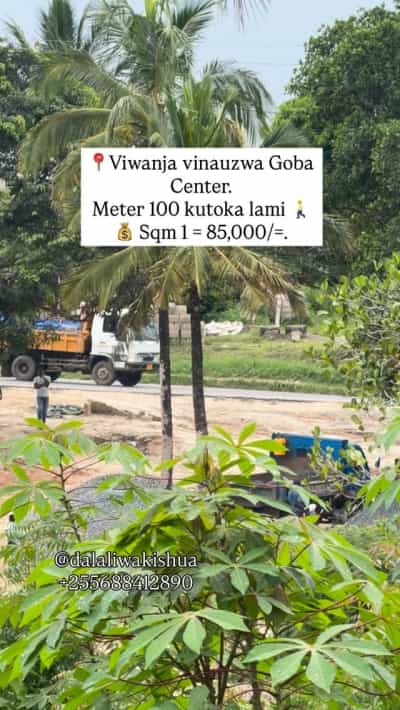 Viwanja vinauzwa Goba Center, Dar Es Salaam (4000 sqm)