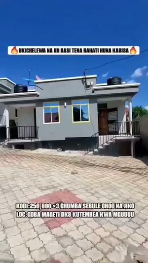 Apartment ya chumba kimoja inapangishwa Goba Mageti, Dar Es Salaam