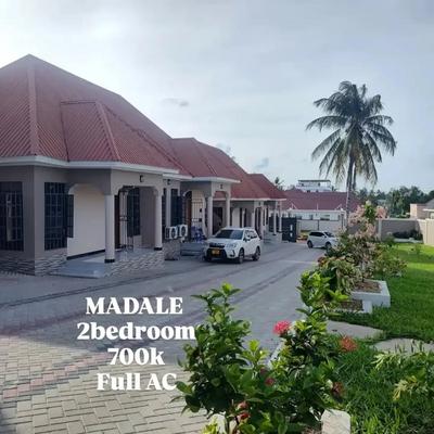 Apartment ya vyumba viwili inapangishwa Madale, Dar Es Salaam