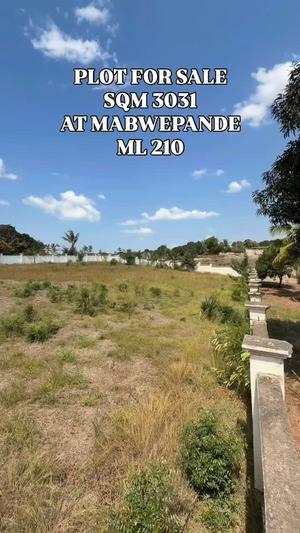 Residential Plot for Sale in Mabwepande, Dar Es Salaam (3031 sqm) Residential Plot for Sale in Mabwepande, Dar Es Salaam (3031 sqm)