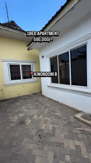 Apartment ya chumba kimoja inapangishwa Kinondoni B, Dar Es Salaam