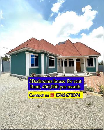 3 Bedrooms House for Rent in Mwanza 3 Bedrooms House for Rent in Mwanza