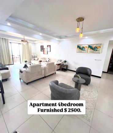 4 Bedrooms Furnished Apartment for Rent in Mikocheni, Dar Es Salaam 4 Bedrooms Furnished Apartment for Rent in Mikocheni, Dar Es Salaam