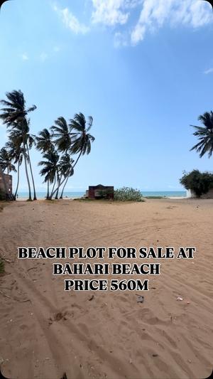 Beach Plot for Sale in Bahari Beach, Dar Es Salaam (1340 sqm) Beach Plot for Sale in Bahari Beach, Dar Es Salaam (1340 sqm)