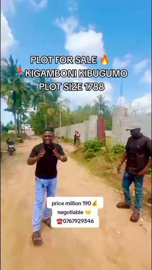 Kiwanja kinauzwa Kibugumo, Dar Es Salaam (1788 sqm) Kiwanja kinauzwa Kibugumo, Dar Es Salaam (1788 sqm)