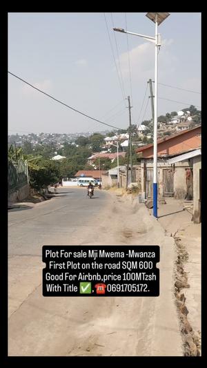 Kiwanja kinauzwa Mjimwema, Dar Es Salaam sqm 600 Kiwanja kinauzwa Mjimwema, Dar Es Salaam sqm 600
