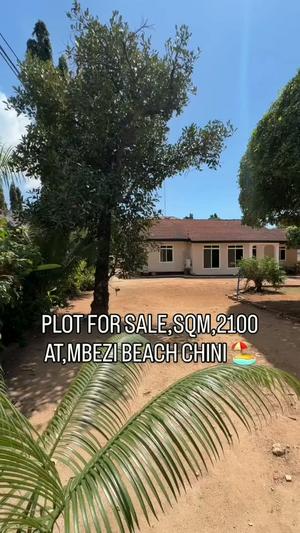 Kiwanja kinauzwa Mbezi Beach, Dar Es Salaam (2100 sqm) Kiwanja kinauzwa Mbezi Beach, Dar Es Salaam (2100 sqm)
